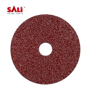 5 Inch Aluminium Oxide Fiber Disc Dengan Lubang Bulat