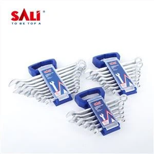 SALI 9 Pcs Combination Spanner Set Set Kunci Tangan Kelas Industri Digunakan Untuk Rumah Tangga